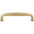 Top Knobs M2117: 4" cc Charlotte D-Handle Cabinet Pull - Honey Bronze