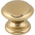 Top Knobs M2163: 1-3/8" Dakota Flat Top Round Cabinet Knob - Honey Bronze