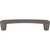 Top Knobs M2213: 5-1/16" cc Infinity Bar Cabinet Pull - Ash Gray
