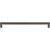 Top Knobs M2621: 18-7/8" cc Amwell Round Bar Cabinet Pull - Ash Gray