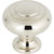Top Knobs TK1000PN: 1-1/4" Kent Round Cabinet Knob - Polished Nickel
