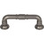 Top Knobs TK1001AG: 3" cc Kent D-Handle Cabinet Pull - Ash Gray
