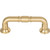 Top Knobs TK1001HB: 3" cc Kent D-Handle Cabinet Pull - Honey Bronze