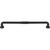 Top Knobs TK1006BLK: 8-13/16" cc Kent D-Handle Cabinet Pull - Flat Black