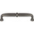 Top Knobs TK1022AG: 5-1/16" cc Henderson D-Handle Cabinet Pull - Ash Gray