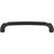 Top Knobs TK1032BLK: 5-1/16" cc Pomander D-Handle Cabinet Pull - Flat Black