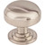 Top Knobs TK3000BSN: 1-1/4" Ellis Round Cabinet Knob - Brushed Satin Nickel
