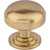 Top Knobs TK3000HB: 1-1/4" Ellis Round Cabinet Knob - Honey Bronze