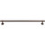 Top Knobs TK3006AG: 12" cc Ellis Bit Cabinet Pull - Ash Gray