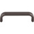 Top Knobs TK3011AG: 3-3/4" cc Telfair D-Handle Cabinet Pull - Ash Gray