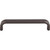 Top Knobs TK3012AG: 5-1/16" cc Telfair D-Handle Cabinet Pull - Ash Gray