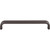 Top Knobs TK3013AG: 6-5/16" cc Telfair D-Handle Cabinet Pull - Ash Gray