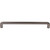 Top Knobs TK3045AG: 8-13/16" cc Hartridge D-Handle Cabinet Pull - Ash Gray