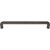 Top Knobs TK3048AG: 18" cc Hartridge D-Handle Cabinet Pull - Ash Gray