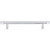 Top Knobs TK3053PC: 5-1/16" cc Julian Round Bar Cabinet Pull - Polished Chrome