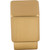 Top Knobs TK31HB: 3/4" Sanctuary Tapered Square Cabinet Knob - Honey Bronze