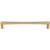 Top Knobs TK769HB: 12" cc Brookline Round Bar Appliance Pull - Honey Bronze