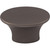 Top Knobs TK781AG: 1-1/2" Edgewater Round Cabinet Knob - Ash Gray