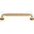 Top Knobs TK824HB: 6-5/16" cc Lily D-Handle Cabinet Pull - Honey Bronze