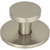 Atlas A600-BRN: 1-1/4" Dot Cabinet Knob - Brushed Nickel