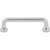 Atlas A641-CH: 3-3/4" cc Malin Cabinet Pull - Polished Chrome
