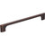 Jeffrey Alexander 286-192DBAC: 192mm cc Leyton Bar Cabinet Pull - Brushed Oil Rubbed Bronze
