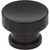 Jeffrey Alexander 484MB: 1-1/4" Elara Round Cabinet Knob - Matte Black