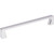 Jeffrey Alexander 177-160PC: 160mm cc Boswell Square Bar Cabinet Pull - Polished Chrome