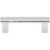 Elements 183-3PC: 3" cc Park Flat bar Cabinet Pull - Polished Chrome