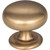 Elements 2980SBZ: 1-1/4" Florence Round Cabinet Knob - Satin Bronze