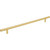 Elements 368BG: 288 mm cc Naples Round Bar Cabinet Pull - Brushed Gold