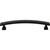 Elements 449-128MB: 128 mm cc Hadly Arch Bar Cabinet Pull - Matte Black