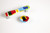 Grace White CFD4: 4" cc ColorForms D Cabinet Pull - Multicolor Grace White CFD4: 4" cc ColorForms D Cabinet Pull - Multicolor