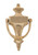 Brass Accents A03-K4014-605:  6-1/8" Regency Door Knocker -  Polished Brass Brass Accents A03-K4014-605:  6-1/8" Regency Door Knocker -  Polished Brass