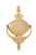 Brass Accents A03-K4020-605:  6-3/4" Churchill Door Knocker -  Polished Brass