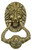 Brass Accents  7-1/2" Lion Door Knocker -  Polished Brass