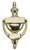 Brass Accents A07-K5520-605:  8" Traditional Door Knocker -  Polished Brass