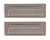 Brass Accents A07-M0050-619:  10 x 3" Mail Slot (exterior/interior flaps) - Satin Nickel
