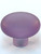 Cal Crystal 1-501-2: 1-7/16" Exxel Mushroom Cabinet Knob - Frost Orchid