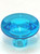 Cal Crystal 1-507-1: 1-7/16" Exxel Mushroom Cabinet Knob - Clear Caribbean Blue Cal Crystal 1-507-1: 1-7/16" Exxel Mushroom Cabinet Knob - Clear Caribbean Blue