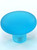 Cal Crystal 1-507-2: 1-7/16" Exxel Mushroom Cabinet Knob - Frost Caribbean Blue Cal Crystal 1-507-2: 1-7/16" Exxel Mushroom Cabinet Knob - Frost Caribbean Blue