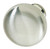 Hafele 134.45.030: 31mm Mushroom Cabinet Knob - Stainless Steel Look