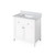 Jeffrey Alexander 36" Chatham Single Bowl Vanity - White Cabinet with White Carrara Marble Top