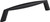 Elements 988-128MB: 128mm cc Zachary Cabinet Pull - Matte Black