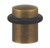 Omnia 7000.SB: 1-11/16" Cylinder Floor Mount Door Stop - Shaded Bronze
