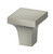 Omnia 9004/40.15: 1-1/2" Ultima Square Cabinet Knob - Satin Nickel