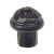 Hawk Hill 376BI: 7/8" Acorn Cabinet Knob - Black Iron