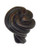 Hawk Hill 381BR: 1" Heavy Twist Cabinet Knob - Bronze