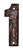 Hawk Hill RN1AP: 4-3/4" Rustic Numeral 1 - Polished Pewter
