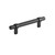 Belwith B076888-MB: 96mm cc Sinclaire Cabinet Pull - Matte Black